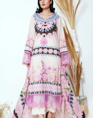 Lavender Printed Dress (Copy)